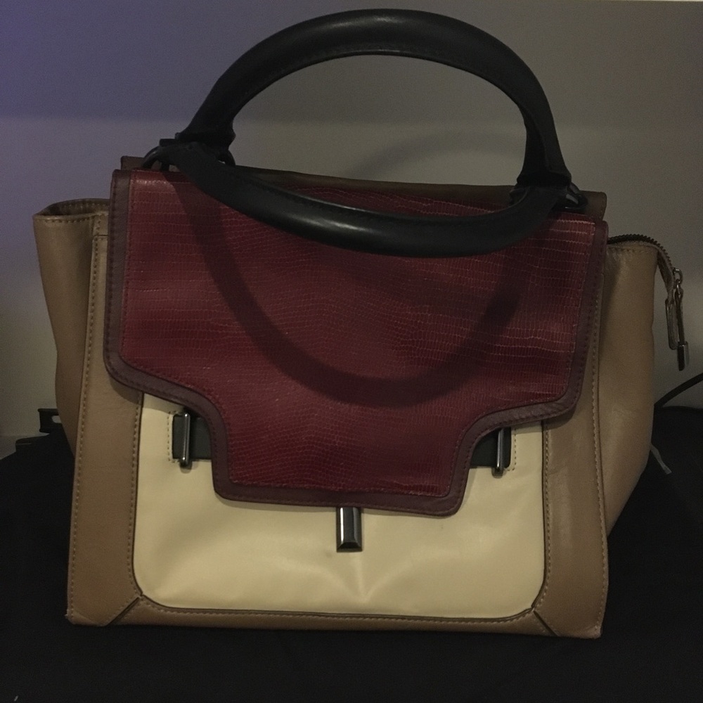 Vince camuto purse Marron, tan and black colo